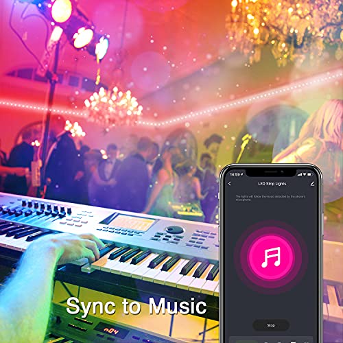 STRIP LIGHTS WITH REMOTE