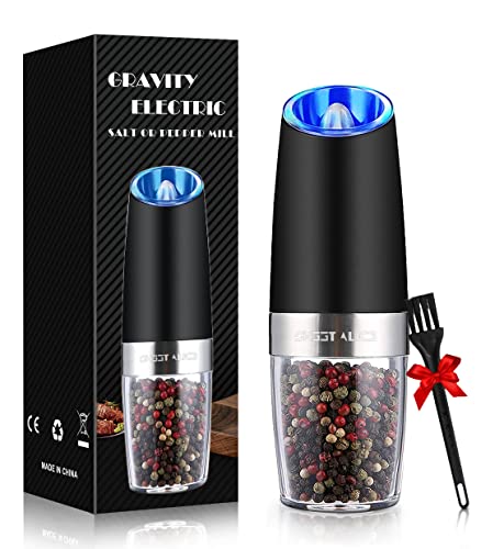 Electric Pepper Mill Stainless Steel Set